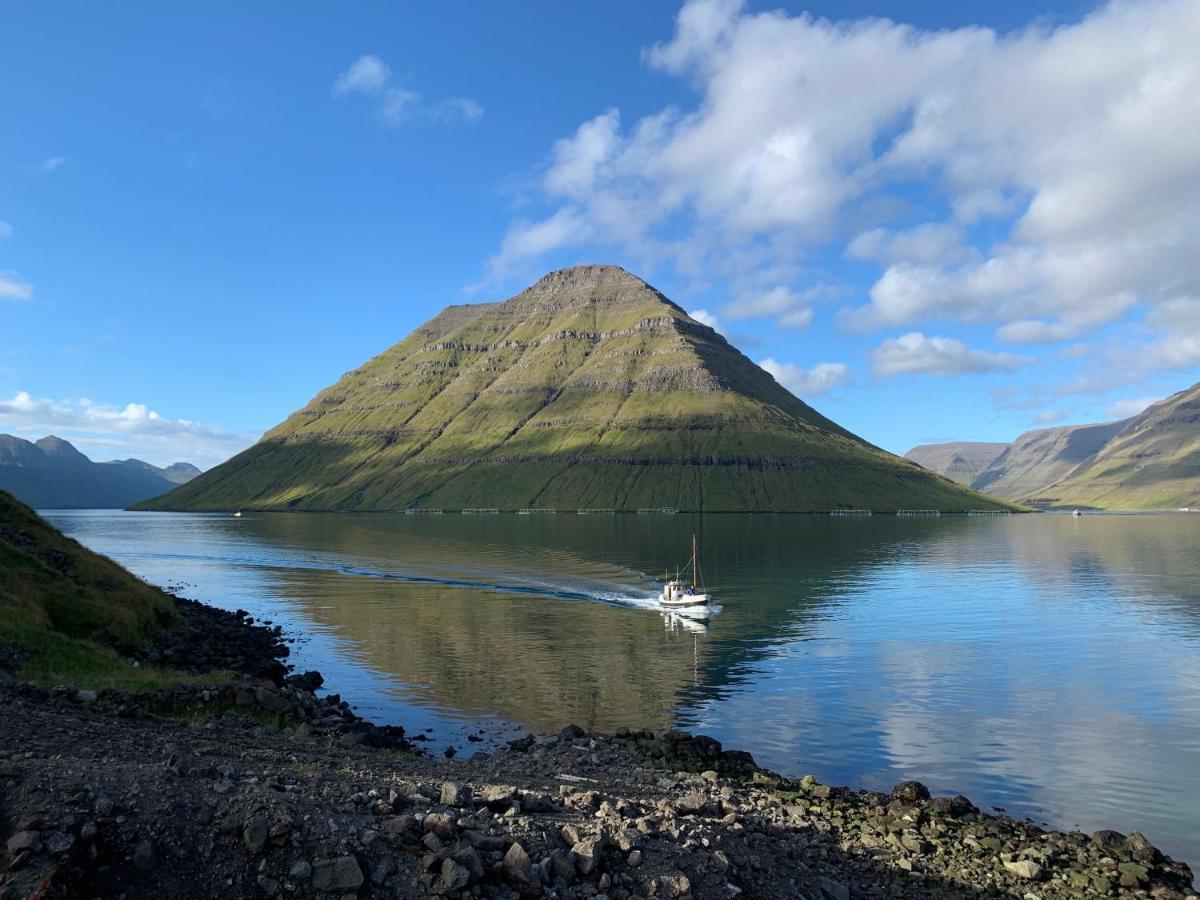 Villa Panorama Boathouse Klaksvík Esterno foto
